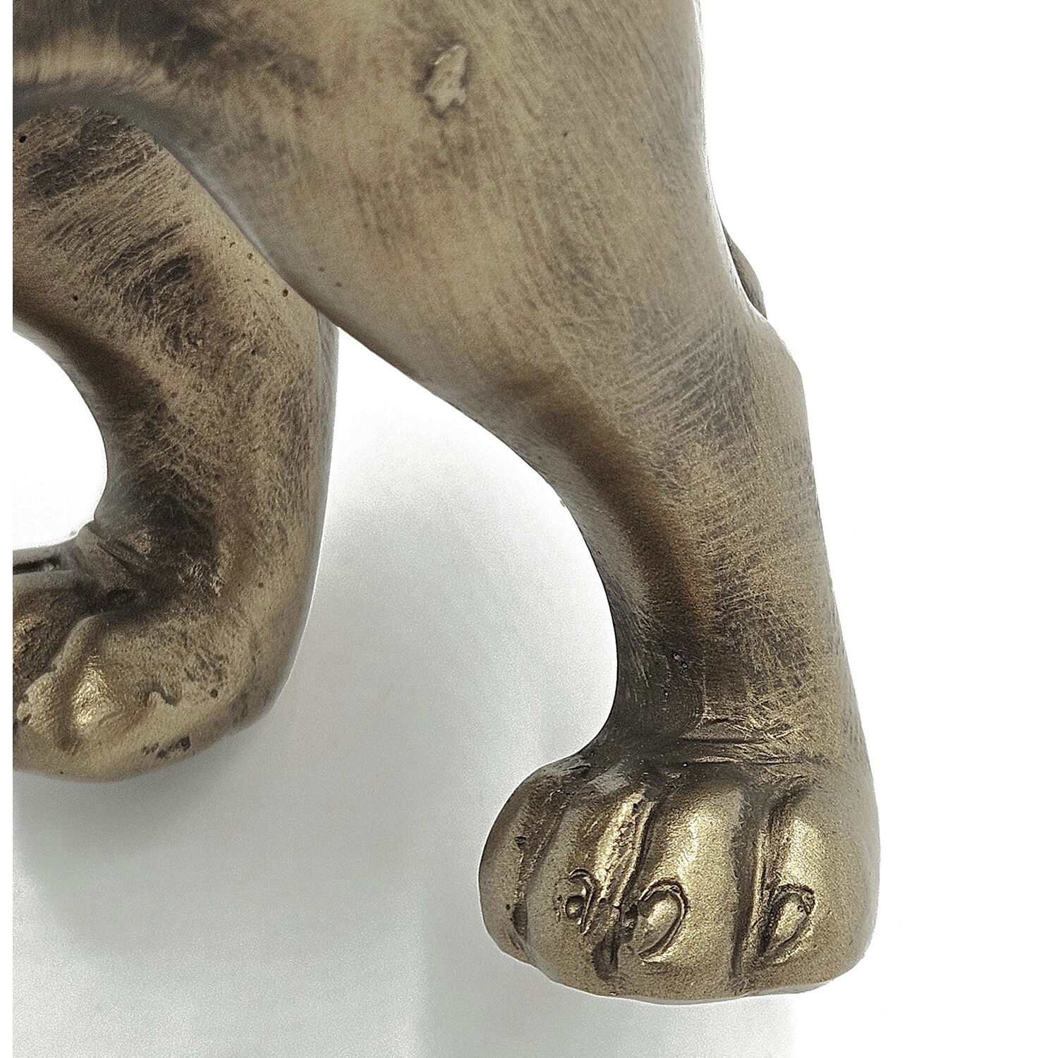 Lifelike French Bulldog Copper Figurine