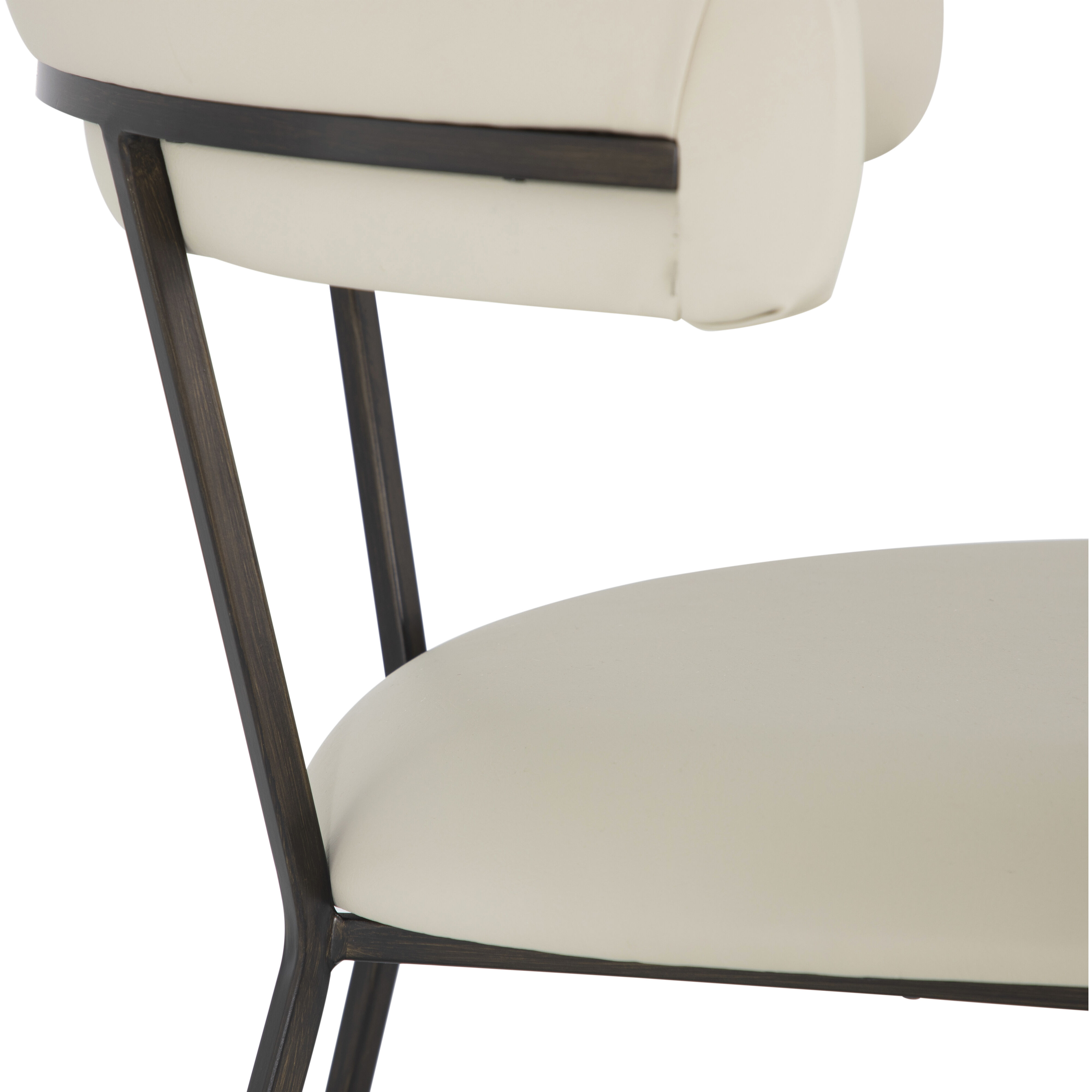 Matlock White & Ivory / Yellow Dining Chair