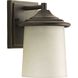 Essential Outdoor Wall Lantern in Antique Bronze, Small