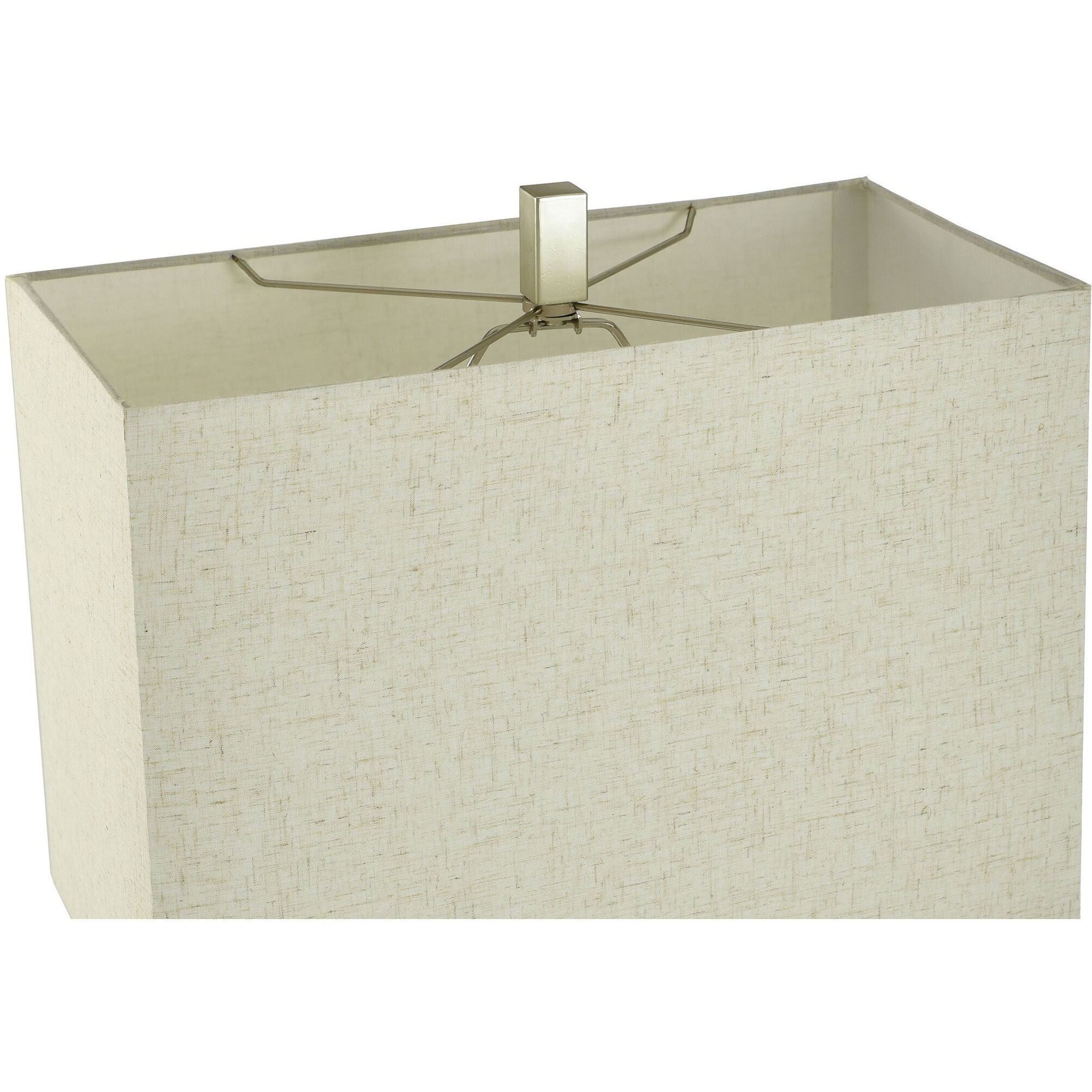 Cameron 35.25 inch 100 watt Brushed Nickel and Black Table Lamp Portable Light