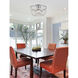 Kylie 3 Light 16 inch Chrome Flush Mount Ceiling Light