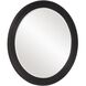 Virginia Glossy Black Wall Mirror