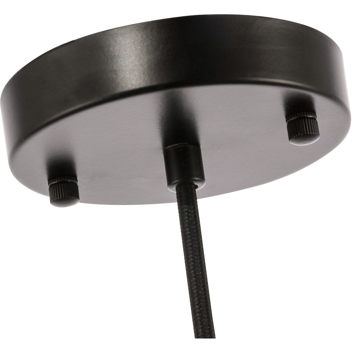 Gabe 1 Light 6 inch Black Pendant Ceiling Light