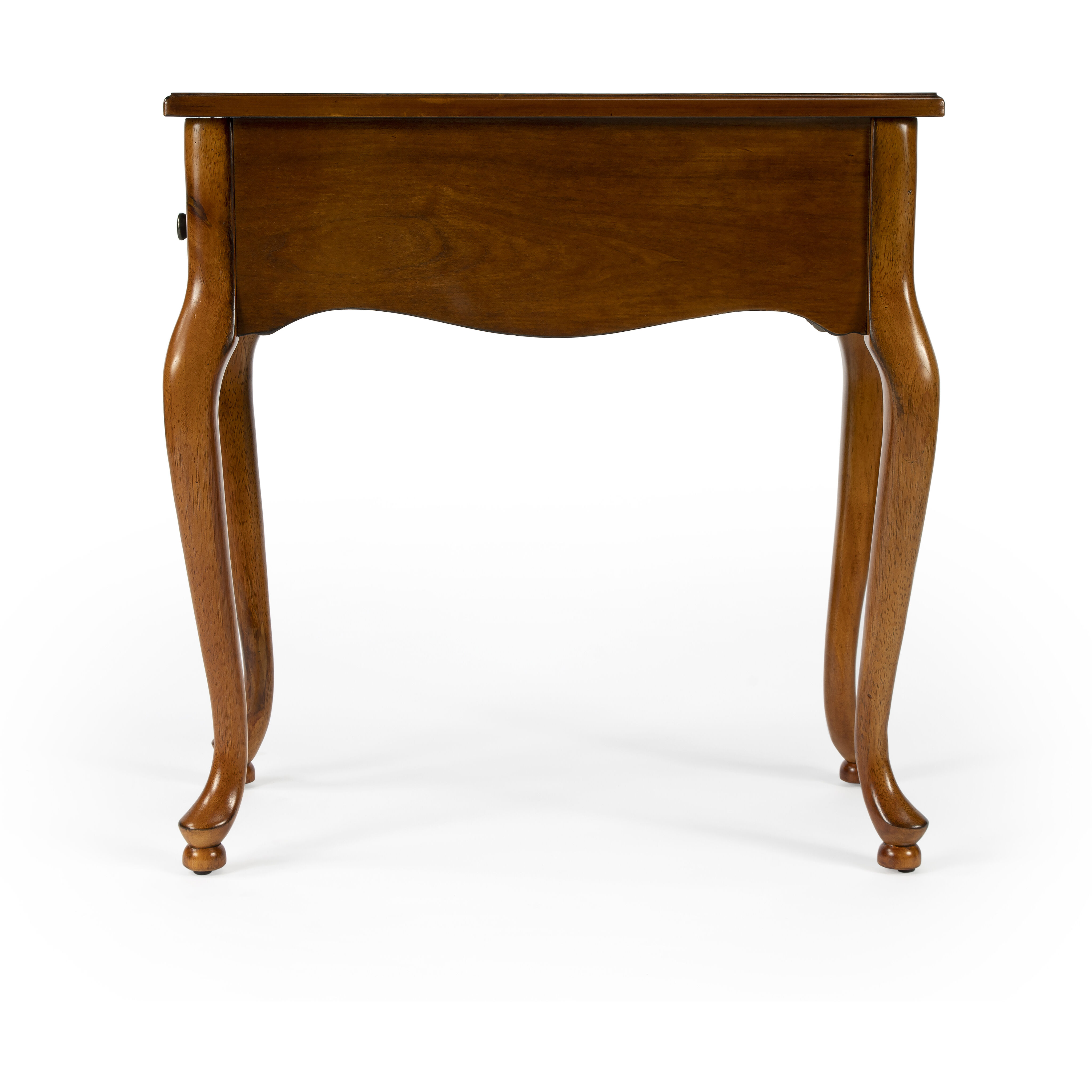 Croydon One Drawer with Pullout Side Table in Medium Brown