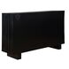 Mercado Black 3 Door Cabinet