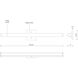 Latitude-Slim LED 36.75 inch Chrome Bath Vanity Light Wall Light