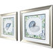 Prairie Winds Blue and Green and Metallic Framed Art, The Studio