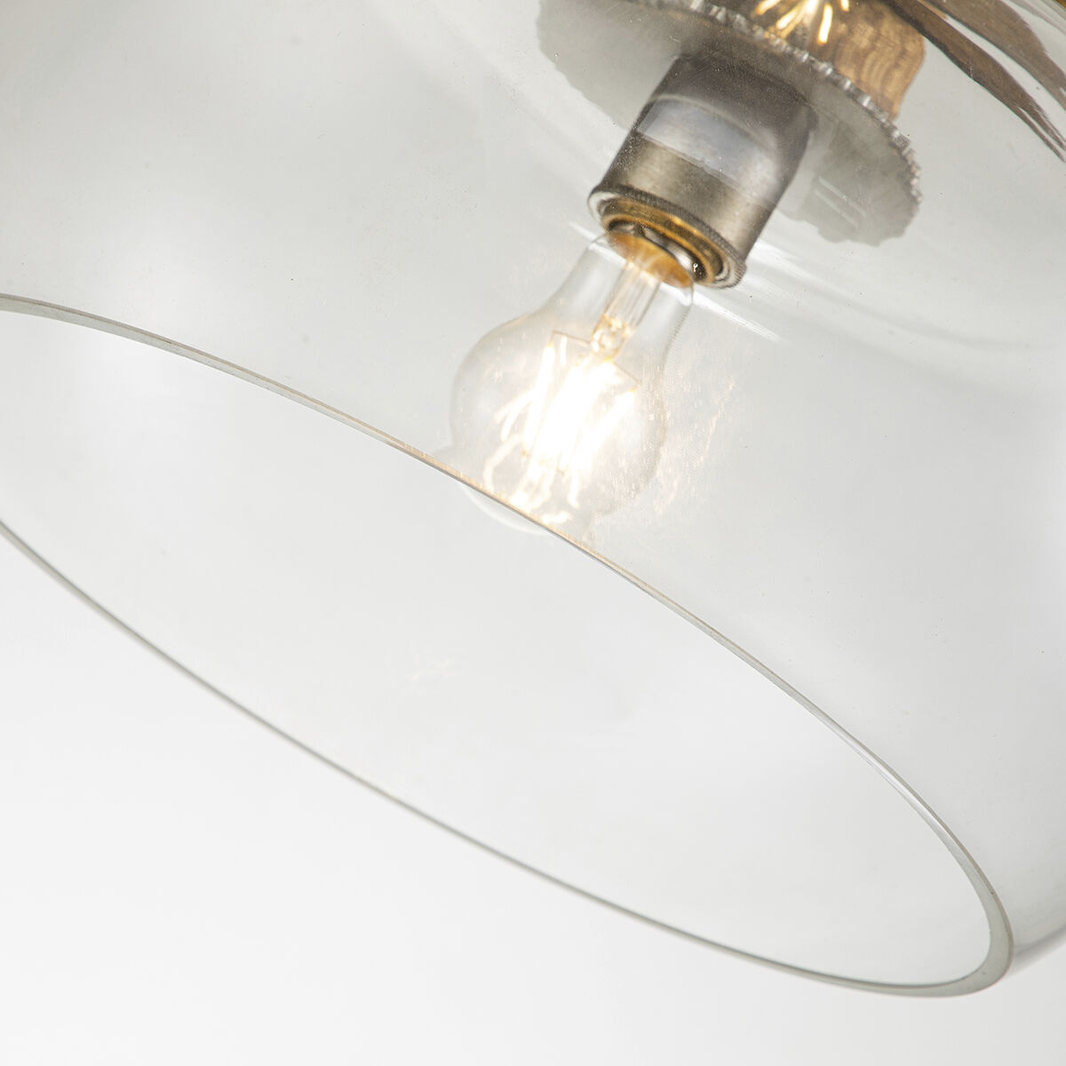 Toissant 1 Light 15.5 inch Gold Leaf and Silver Leaf Pendant Ceiling Light