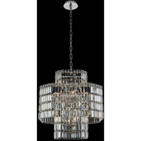 Livelli 12 Light 25 inch Polished Chrome Pendant Ceiling Light