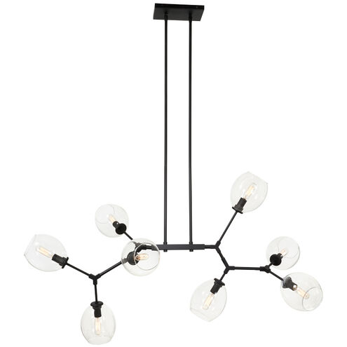 Nexpo 8 Light 41 inch Coal Chandelier Ceiling Light