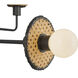 Alora Mood Piper 4 Light 39.88 inch Matte Black Chandelier Ceiling Light