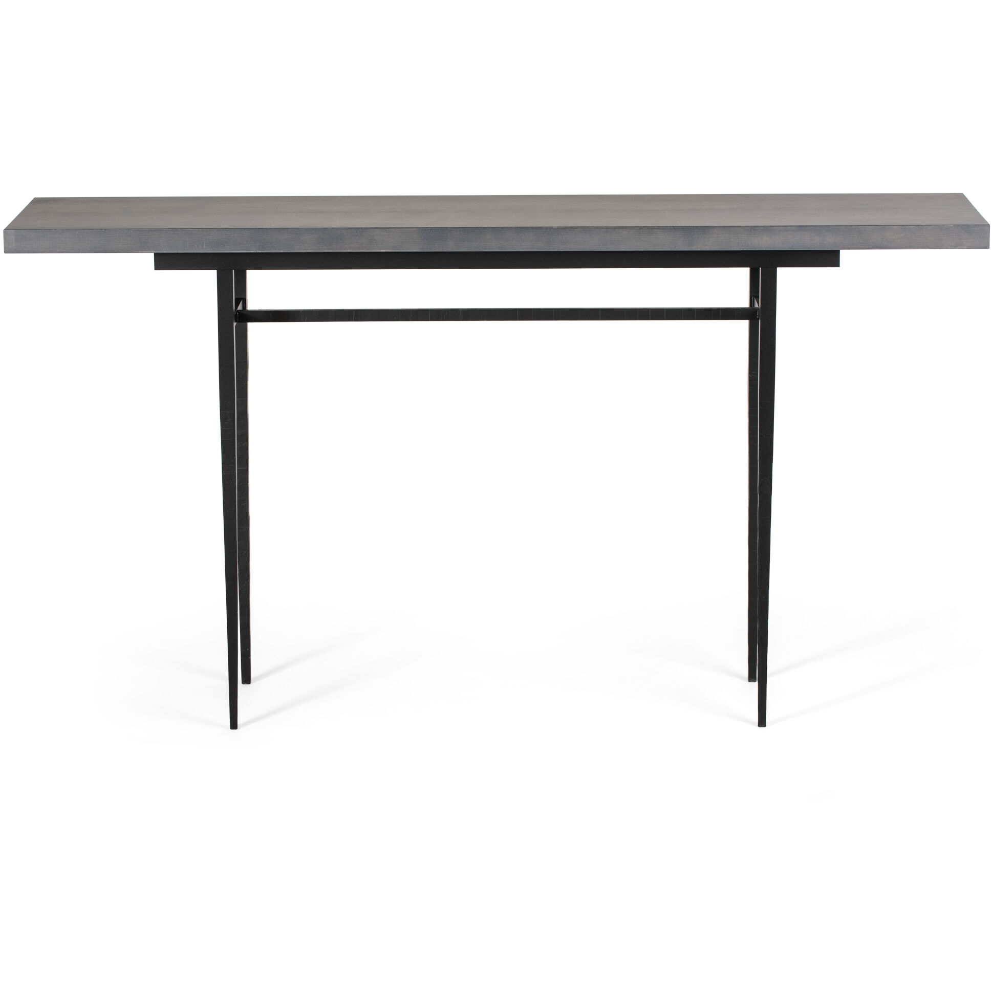 Wick 60 X 14 inch Black Console Table in Maple Grey