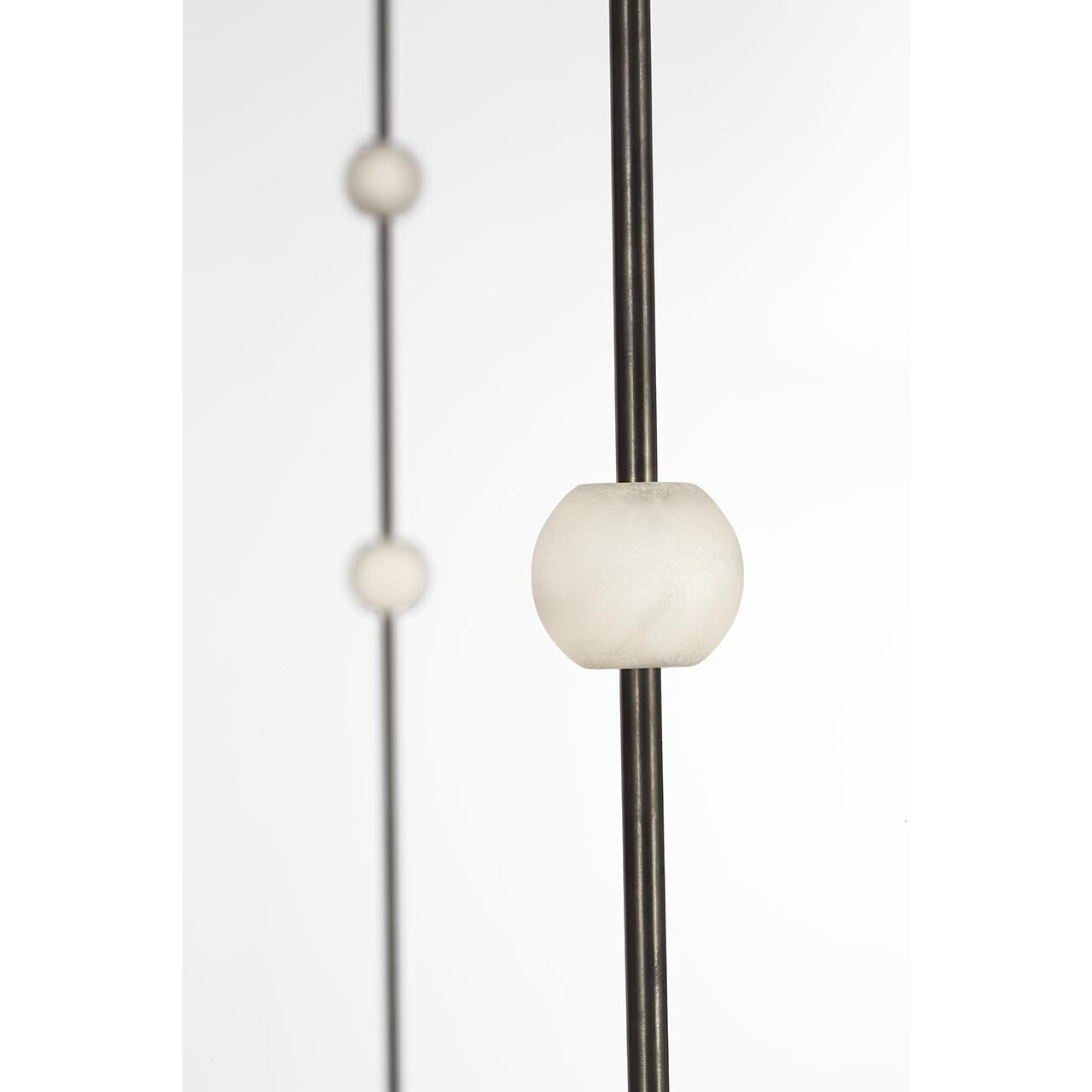 Anne-Marie Barton Marcell Linear Chandelier Ceiling Light in Bronze