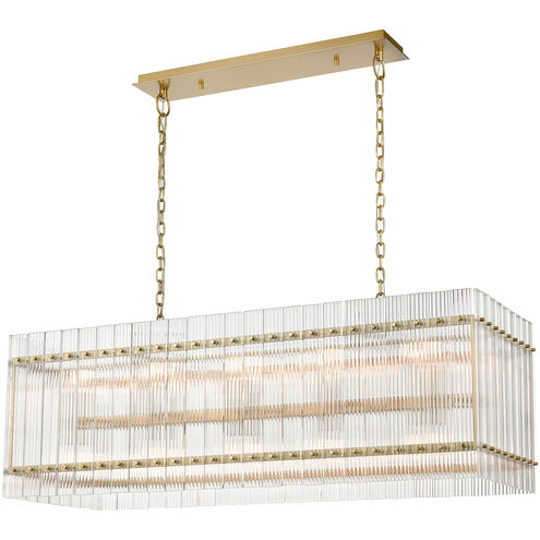 Allure 20 Light 18 inch Aged Brass Dining Chandelier Ceiling Light