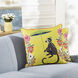 Maharaja Monkey 24 X 6 inch Yellow Pillow