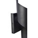 Raine 13 inch Black Outdoor Wall Light