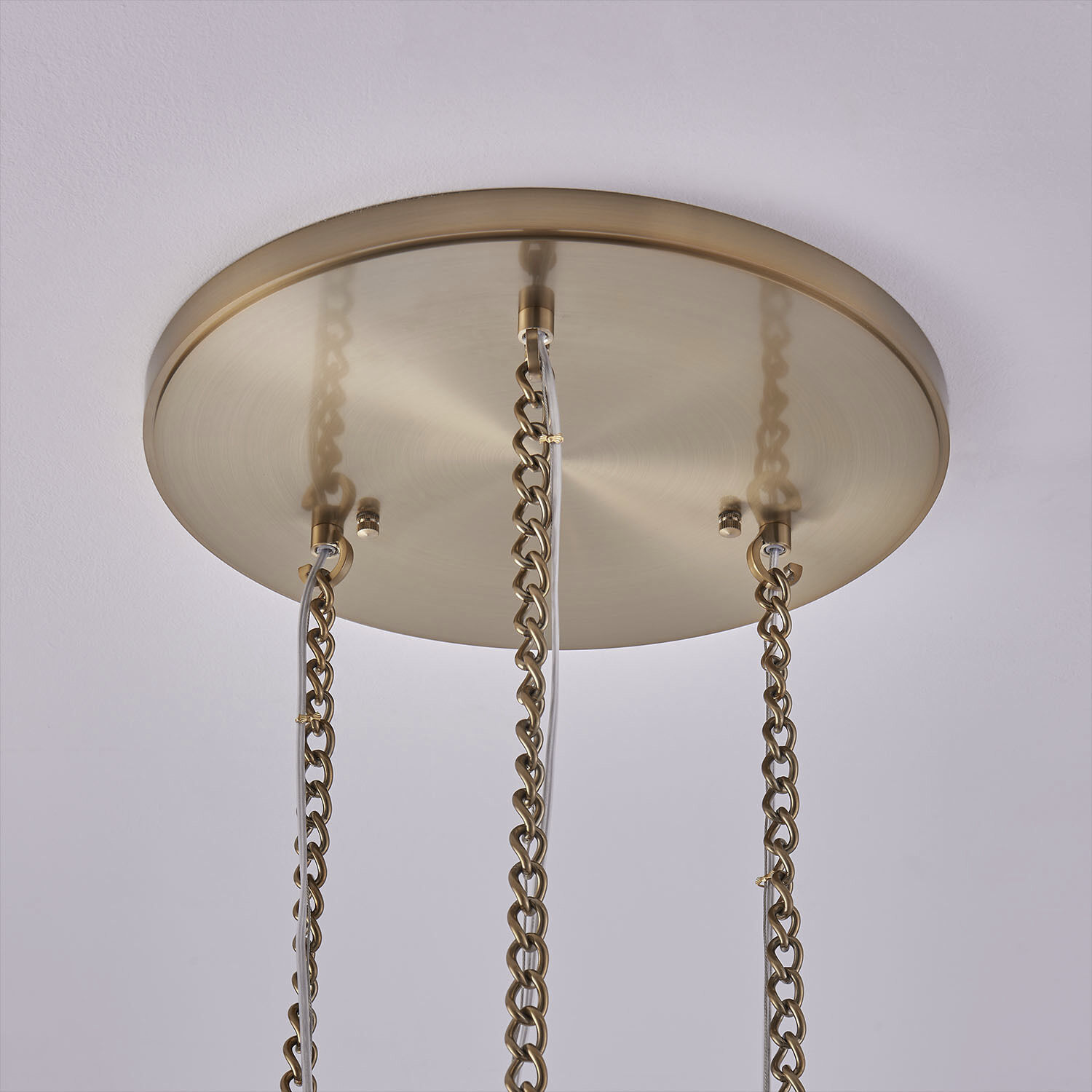 Diamante 14 inch Winter Brass Pendant Ceiling Light