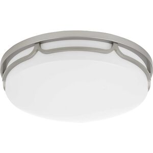 Signature 1 Light 14 inch Painted Steel Flush Mount Ceiling Light