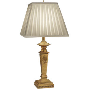 Ellie 32 inch 150.00 watt French Gold Table Lamp Portable Light, Square