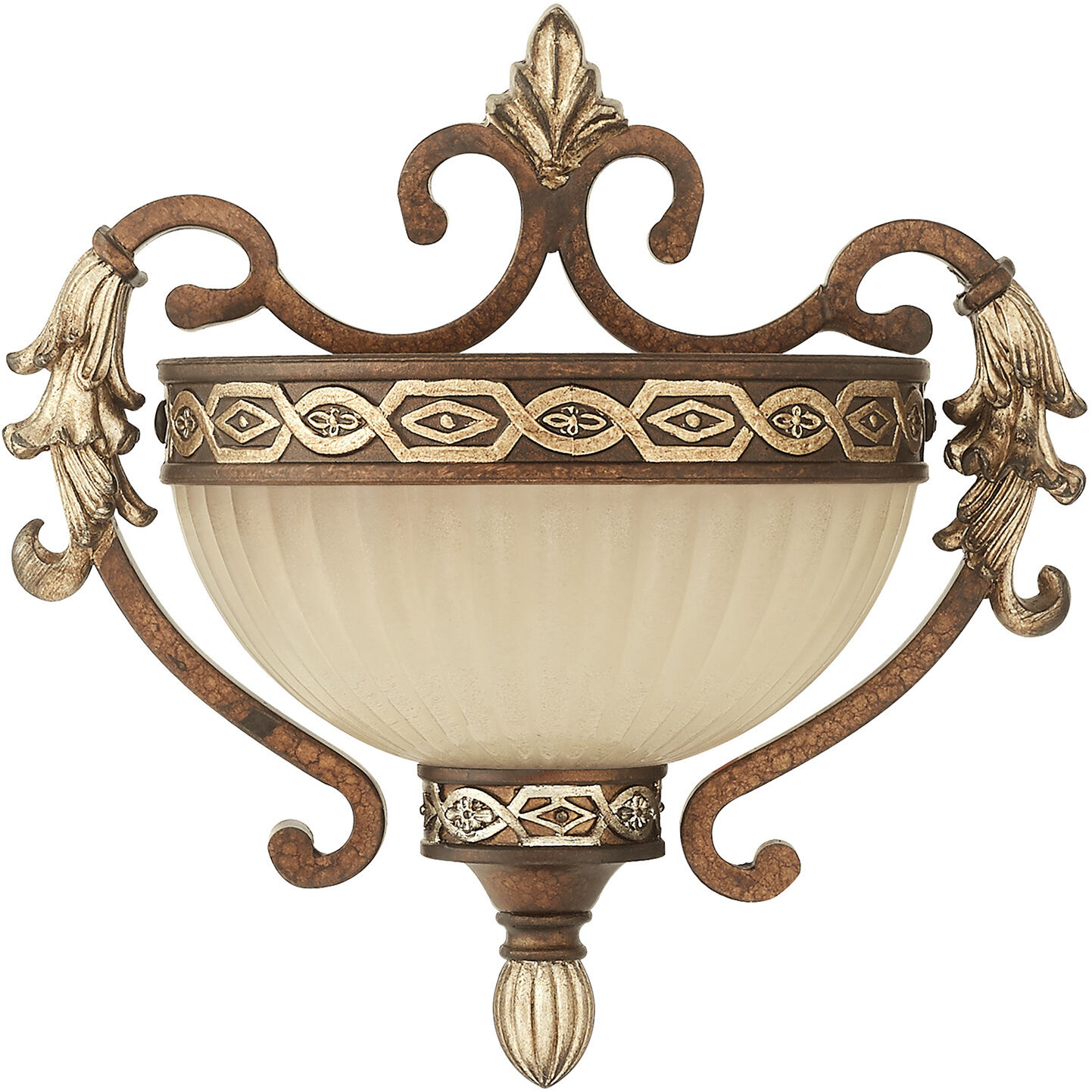 Seville 1 Light 10 inch Palacial Bronze with Gilded Accents Wall Sconce Wall Light