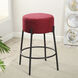 Soloist 26 inch Black and Maroon Counter Stool