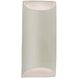 Ambiance LED 7 inch White Crackle ADA Wall Sconce Wall Light