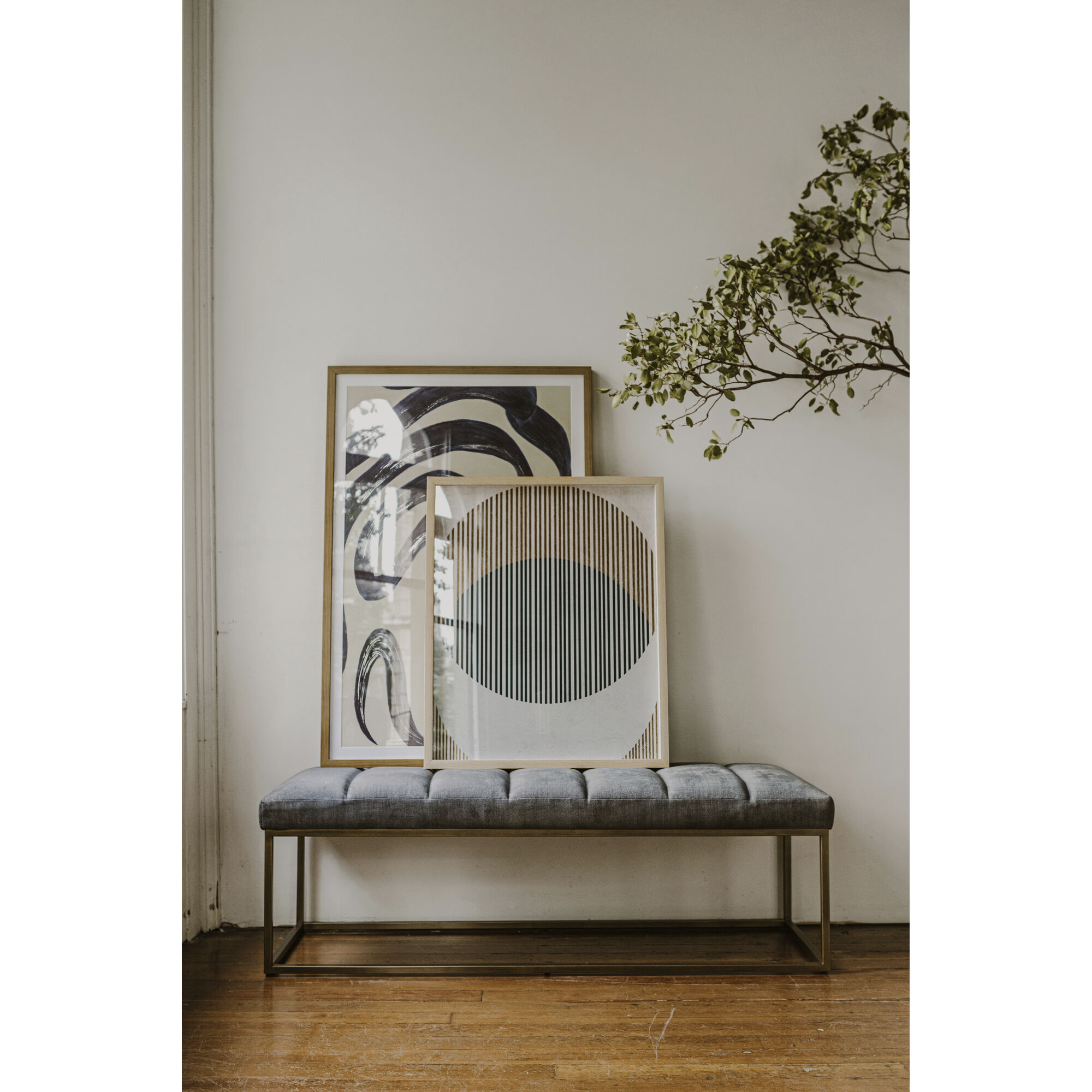 Delight 34 X 28 inch Abstract Print