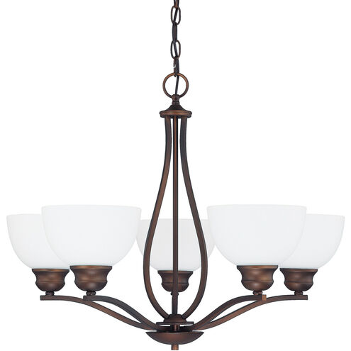 Stanton 5 Light 27 inch Burnished Bronze Chandelier Ceiling Light