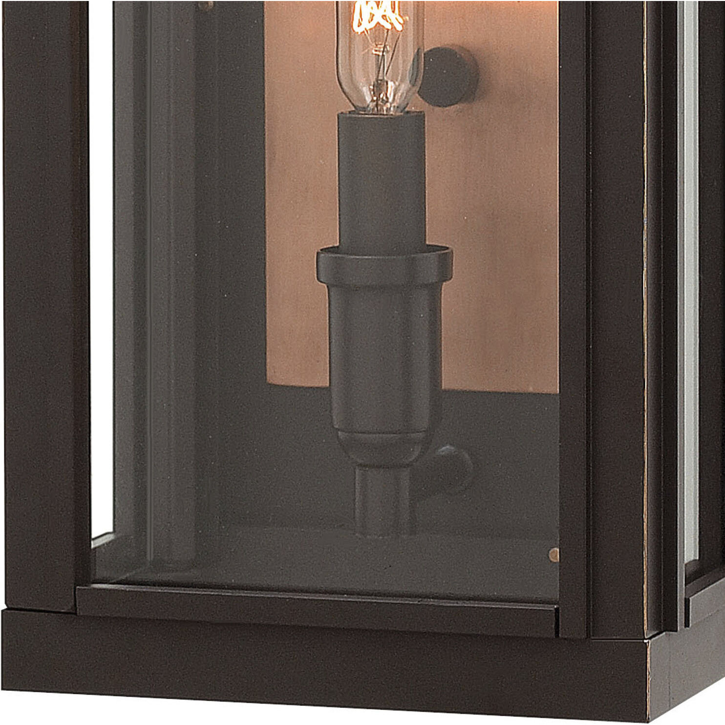 Sutcliffe Outdoor Wall Mount Lantern in Oil Rubbed Bronze, Non-LED, Small
