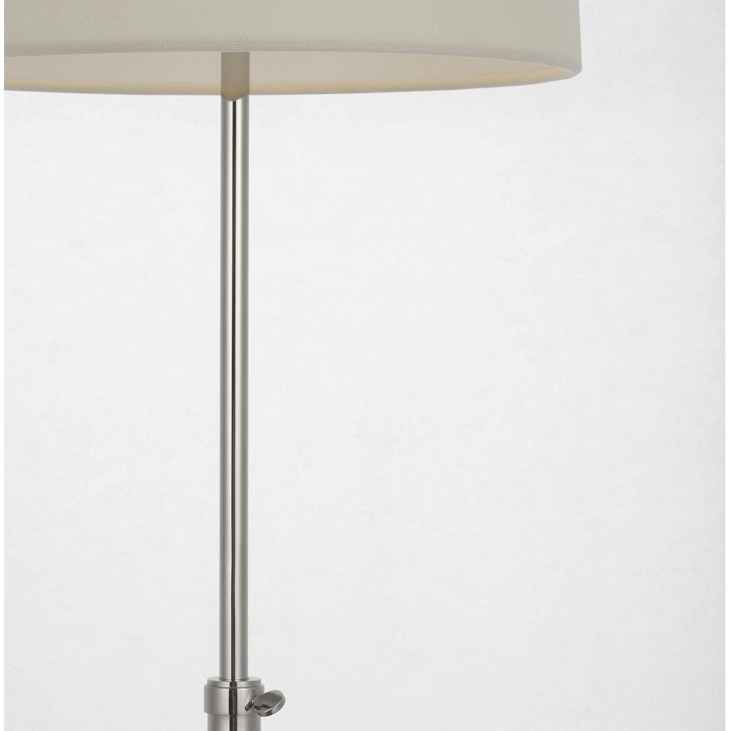 Thomas O'Brien Bryant 44.25 inch 4.6 watt Polished Nickel Adjustable Cordless Floor Lamp Portable Light