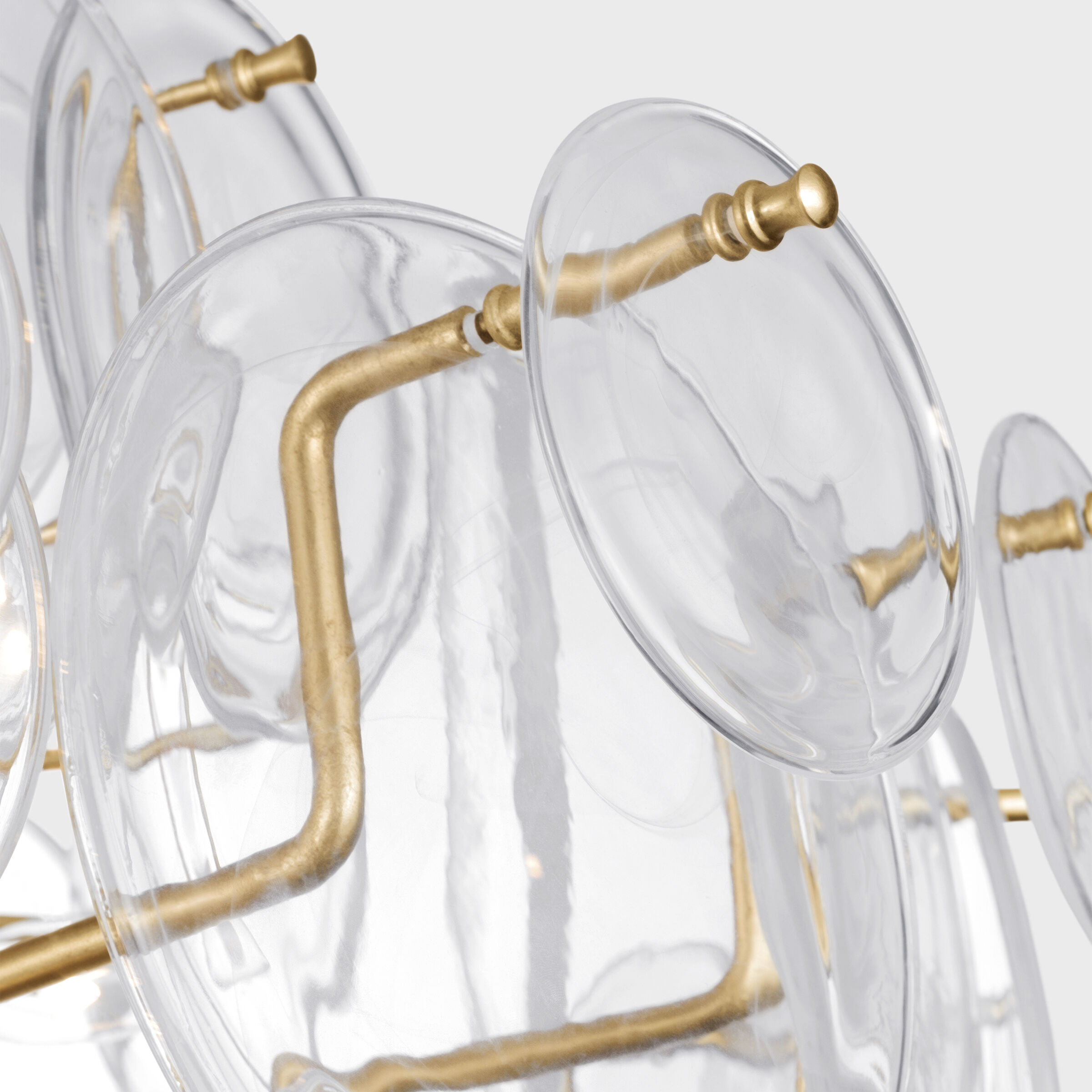 AERIN Loire LED 44 inch Gild Entry Chandelier Ceiling Light, Grande