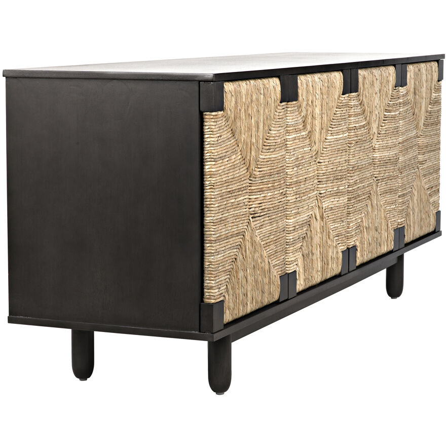 Brook 76.5 X 22.5 inch Pale Sideboard, 4 Door