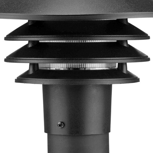 Newport 1 Light 10 inch Textured Black Outdoor Post Lantern