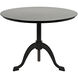 Kaldera 30 X 30 inch Matte Black Side Table