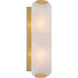 Glowstone Wall Sconce Wall Light in Legacy Brass