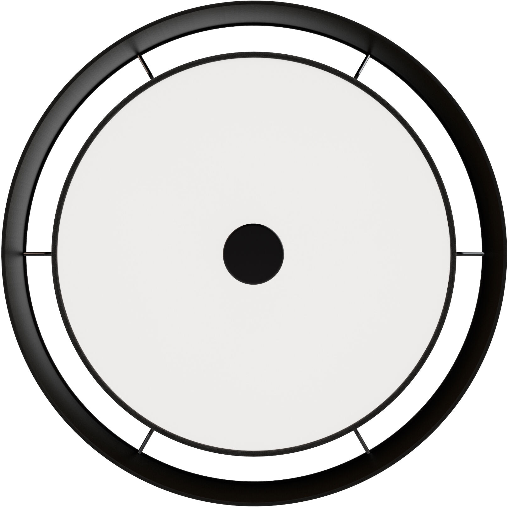 Brookside 2 Light 13.25 inch Matte Black Flush Mount Ceiling Light, Medium