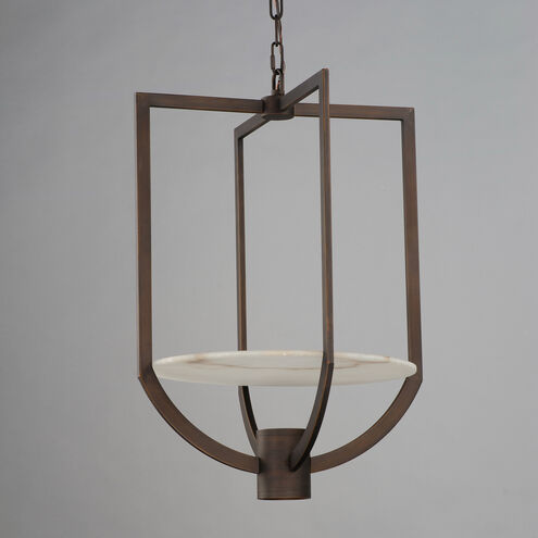 Quarry LED 18 inch Dark Bronze Suspension Pendant Ceiling Light