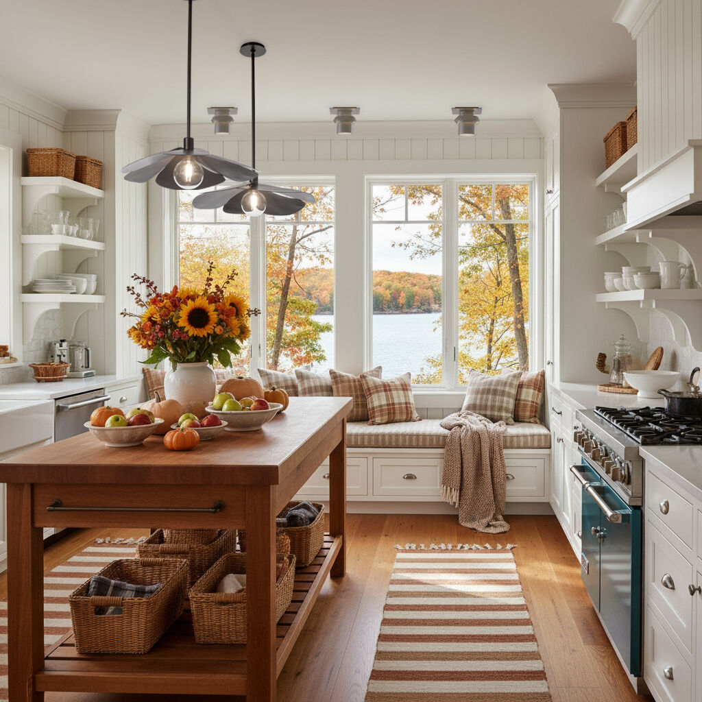 Hana 1 Light 23.3 inch Bronze Pendant Ceiling Light, Small