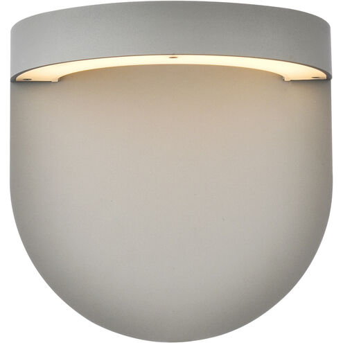 Raine Outdoor Wall Light in Silver