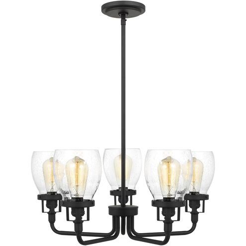 Belton 5 Light 23.88 inch Midnight Black Chandelier Ceiling Light