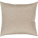 Messina 18 X 18 inch Tan Pillow Kit, Square