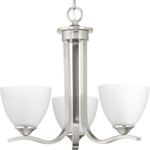 Laird 3 Light 19.75 inch Brushed Nickel Chandelier Ceiling Light