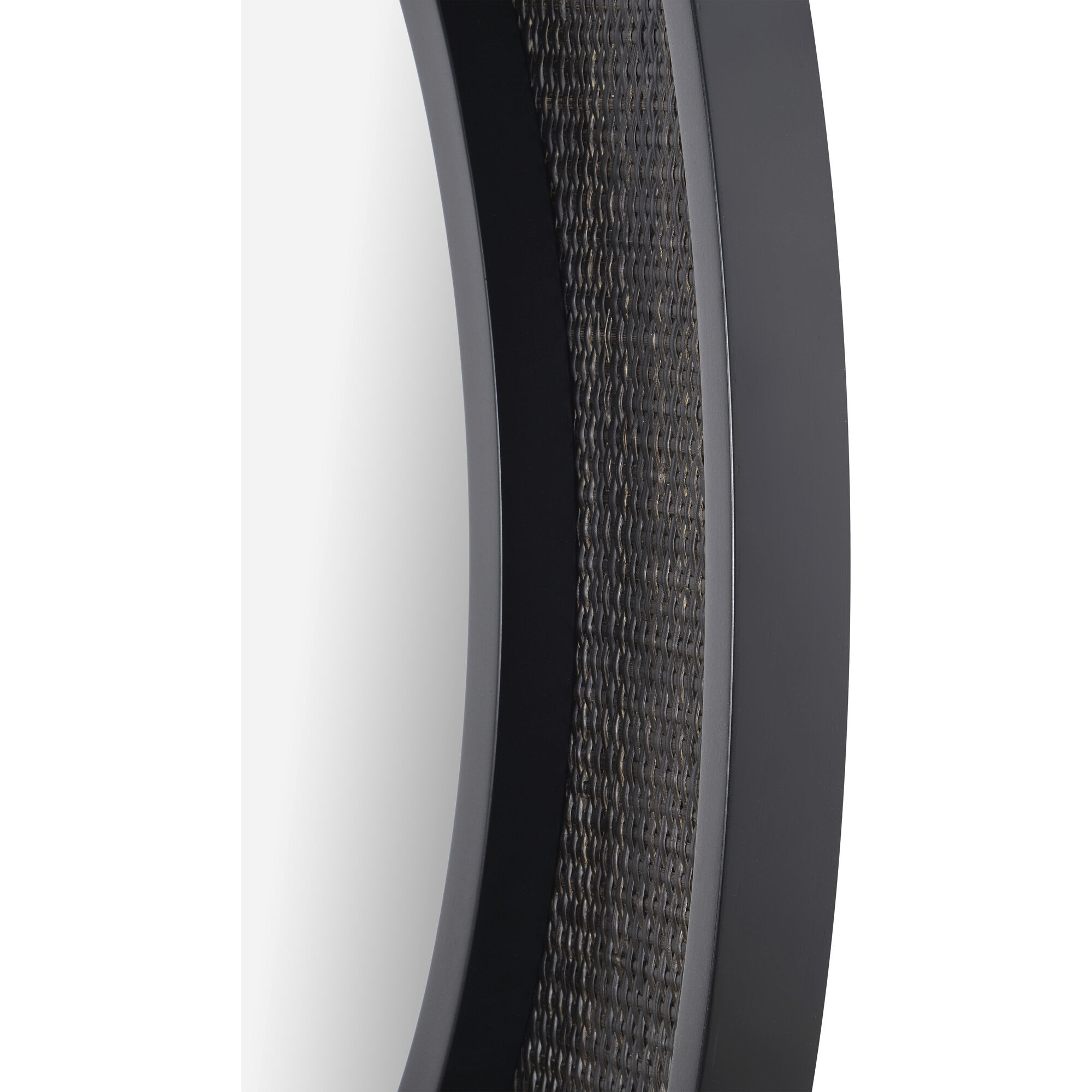 Garibaldi 35.43 X 35.43 inch Black and Clear Mirror