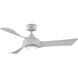 Wrap Custom Matte White Fan Motor