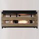 Ravenswood LED 13 inch Matte Black and Burnished Maple Flush Mount Ceiling Light