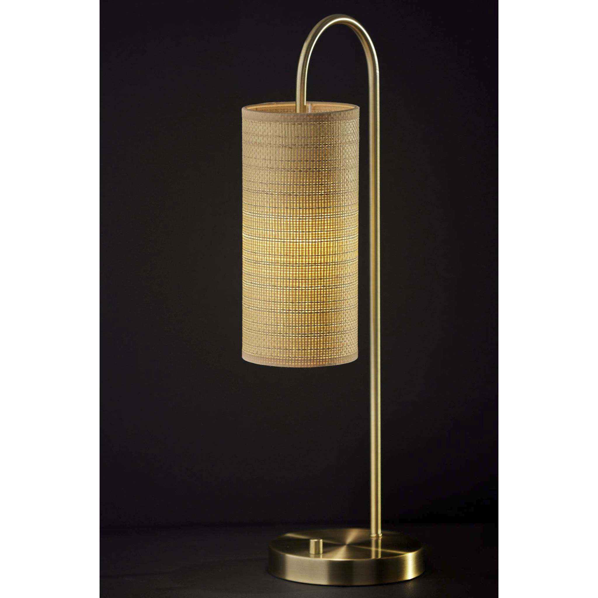 Mendoza 25 inch 40.00 watt Antique Brass Table Lamp Portable Light