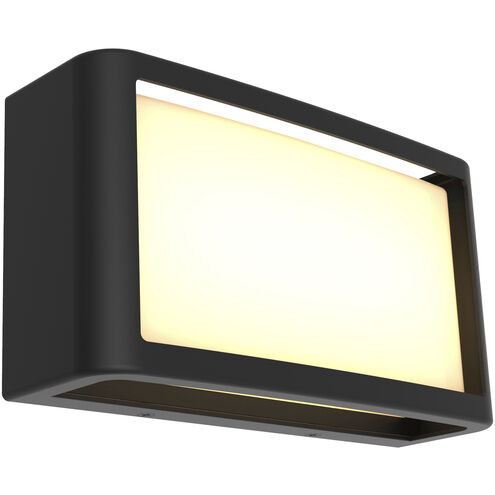 Malibu 1 Light 5 inch Black Outdoor Wall Sconce