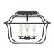 Gallery 4 Light 14 inch Royal Ebony Semi-Flush Mount Ceiling Light 