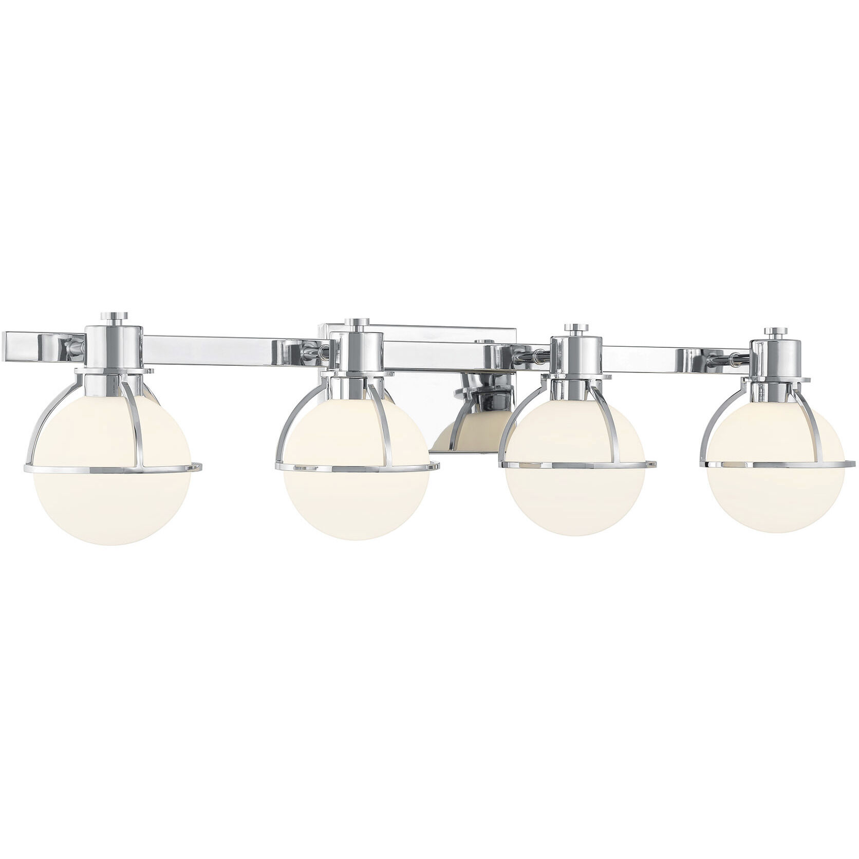 Pierce 4 Light 32 inch Chrome Bathroom Vanity Light Wall Light