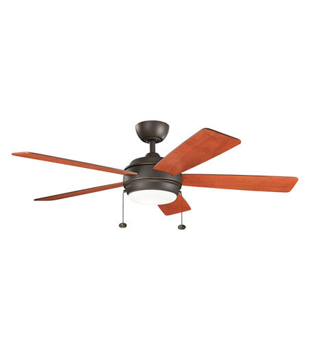 Starkk 52 inch Olde Bronze with Cherry Blades Ceiling Fan